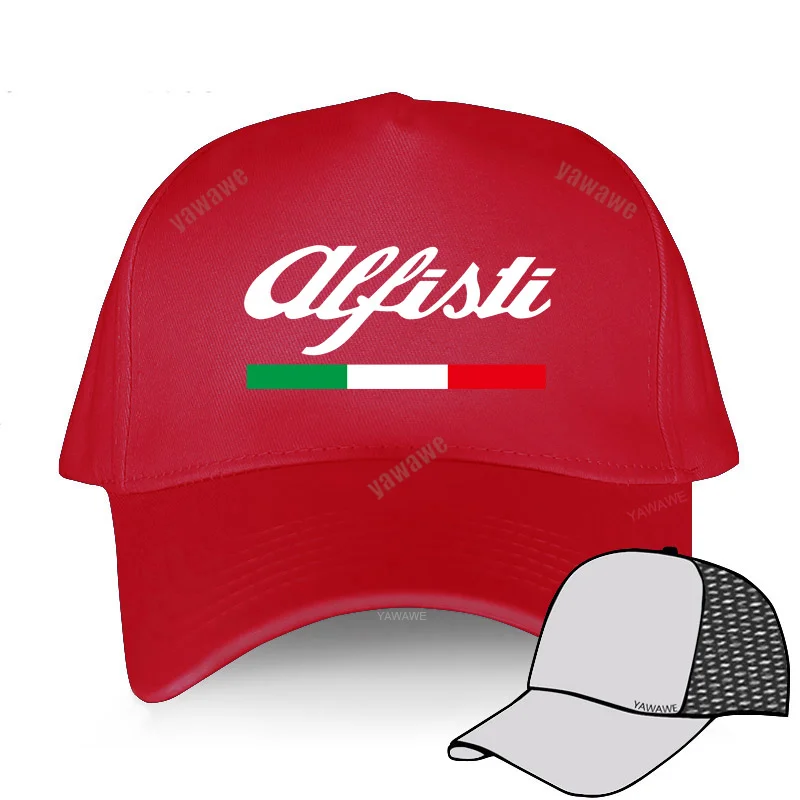 rip curl baseball cap Alfa Romeo Baseball Caps Adult Alfisti Hat Adjustable Fashion Outdoor Dad Caps plain black ball cap Baseball Caps