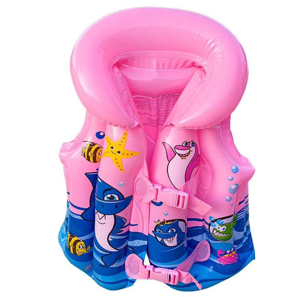 PVC Drifting Safety Vest Lightweight Inflatable Buoyancy Survival Suit Portable Safe Adjustable Webbing for Swimming Sea Fishing