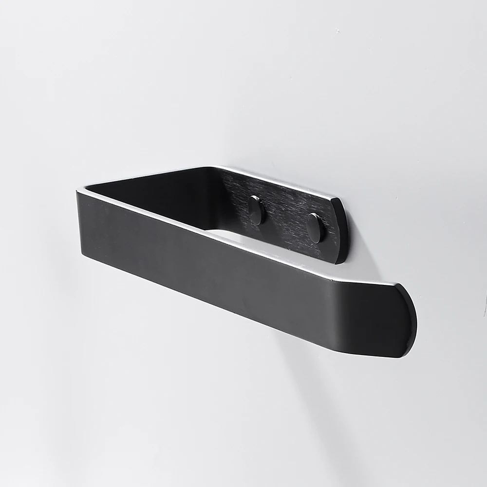 Description Picture 3 of itemTowel Rack Modern Wall Mounted Towel Rack Space Aluminum Toilet Roll Holder Space Saving Bathroom Accessories for Wall