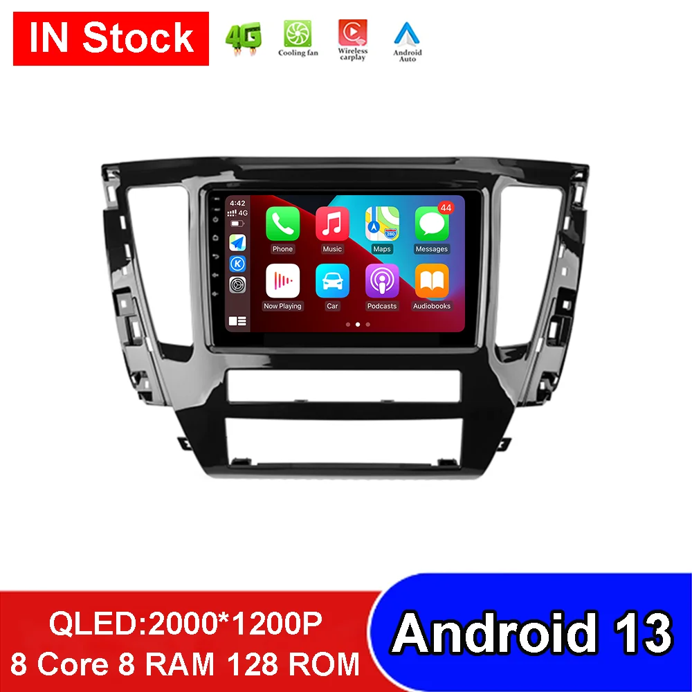 

Android 13 No 2din For Mitsubishi Pajero Sport 3 2020 - 2021 Car Radio Video Player GPS Navigation Stereo