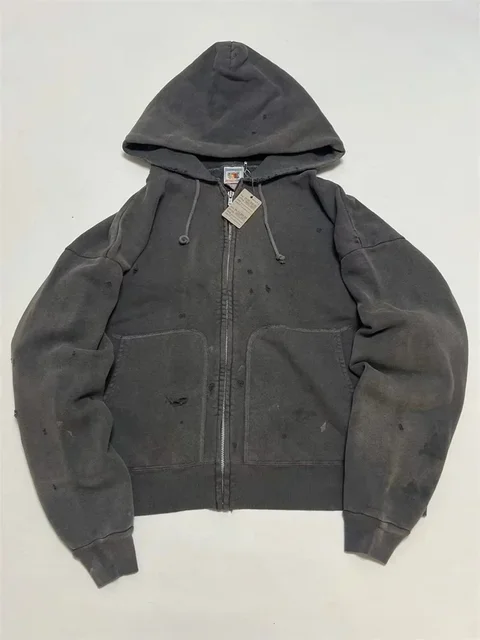 24ss Washed Purple M13 SAINT MICHAEL Hoodies Men Women 1:1 Top 