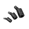 360 Degree Swivel Knuckle Joint Air Impact 1/2 3/8 1/4 Inch Wobble Retractable Socket Adapter for Pneumatic Wrench Tool 6