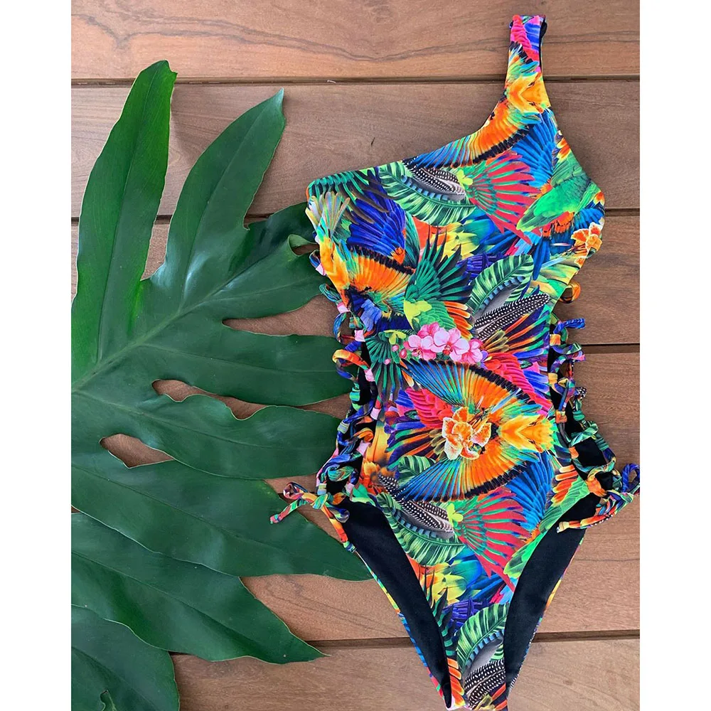 One Piece Swimsuit 2022 Sexy Swimwear Women Swimsuit Push Up Bathing