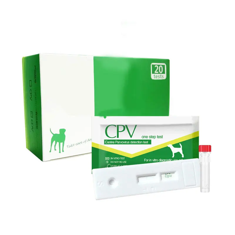 Domowy wymaz z nosa dla psa kot CDV/CPV/FPV zdrowie mały papier testowy Test pies kot skuteczny szybki Test