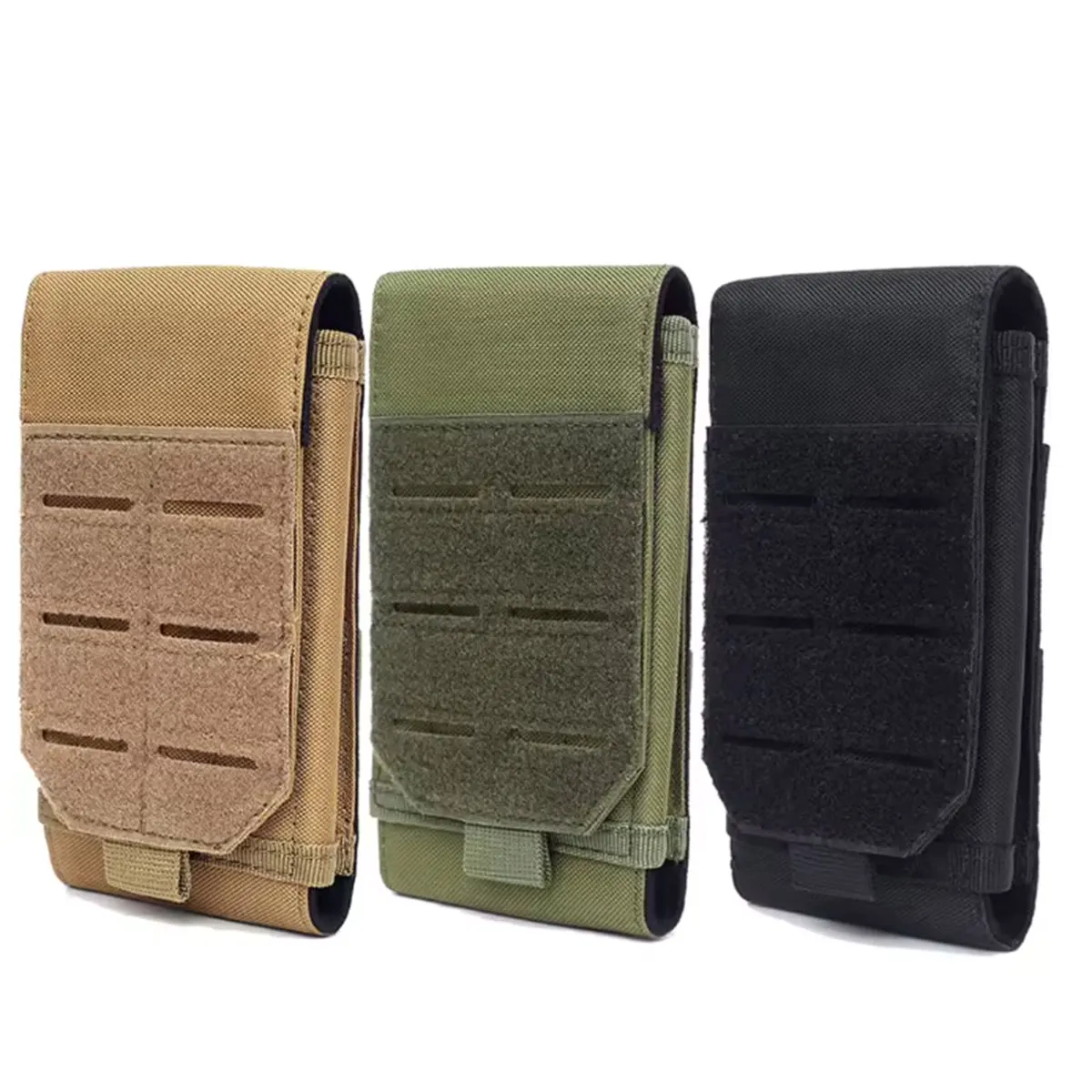 몰레 레이저 파우치 전술 휴대폰 벨트 EDC 파우치 홀더 허리 액세서리 가방 ..