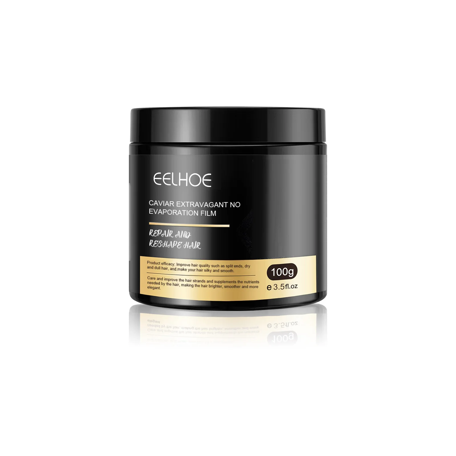 Description Picture 2 of itemVitalizing Nutrition Hair Mask Caviar Keratin Straightening Treatment Cream Repair Frizzy Damage Hair Moisturizing Conditioners