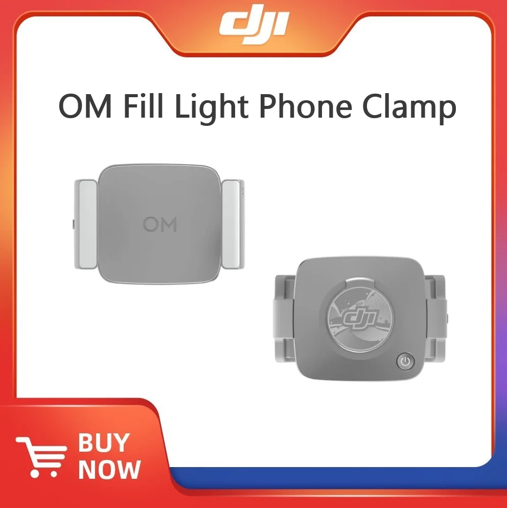 スマホアクセサリー dji OSMO MOBILE 6 FILL LIGHT P CLAMP DJI OM 補助ライト内蔵スマートフォンクランプ購入 - DJI Store