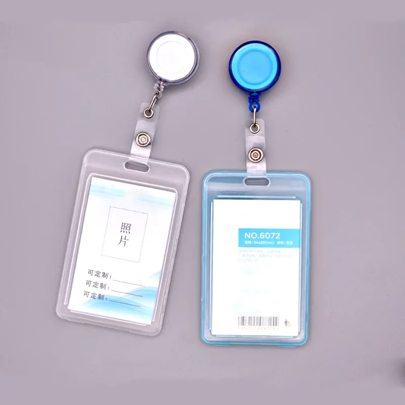 Card holder Women Men Card Cover Case Plastic Transparent Business Credit Cards Bank ID Card Sleeve Protect Holder Case for Student