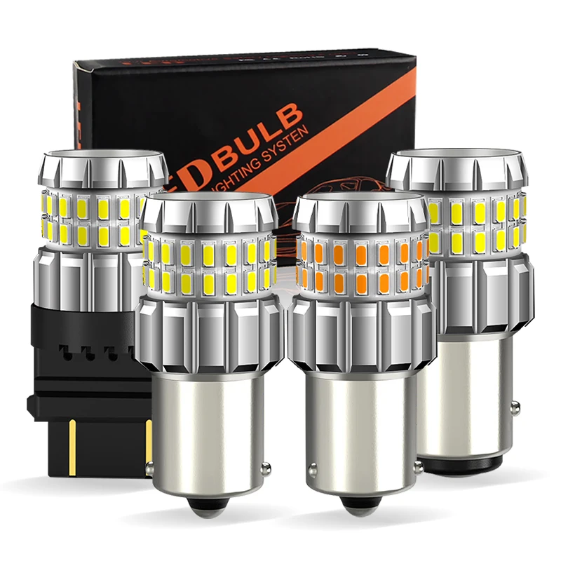 2PCS-P21W-P21-5W-W21-5W-LED-Bulb-T25-3157-1156-T20-BA15S-1157-BAY15D ...