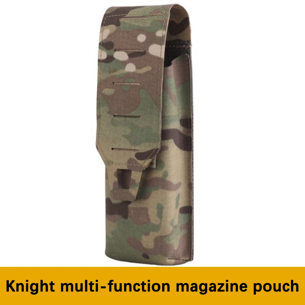 

Тактическая многофункциональная Сумочка для магазина, военная Одиночная сумка для пистолета, Магнитная сумка с мягкой подставкой, искусственный держатель, спортивный охотничий нож для активного отдыха