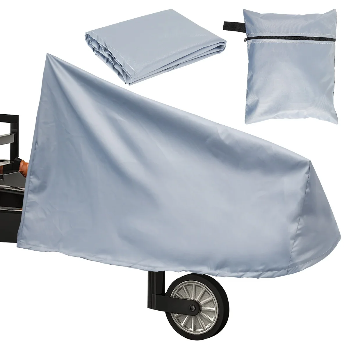 Caravan Hitch Cover Universal Trailer Jack Cover Waterproof Dust-Proof Tow Hitch Protection Breathable Heavy-Duty Tow