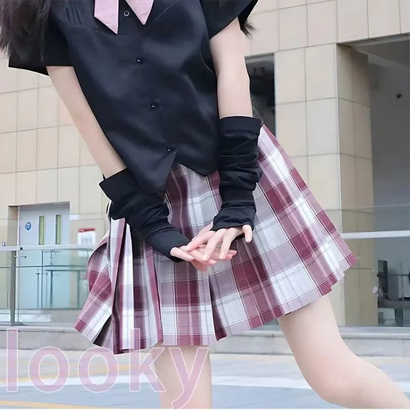 Cosplay Gloves Solid Mittens Cos Lolita Anime Girls Summer Thin Soft Gloves Oversleeve Women Sun Block Cuff Fingerless Arm Warmer cartoon gloves,cosplay gloves,lace fingerless gloves