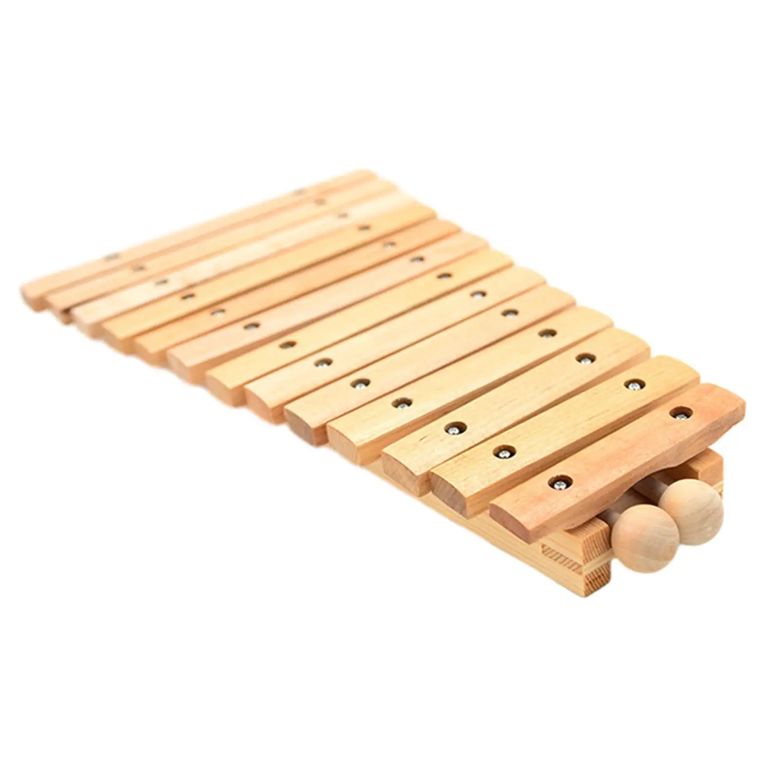 13 Note Wood Xylophone Wooden Percussion Toys Hand Knock Piano Toy for Home Family Sessions Live Performance Concert Outside