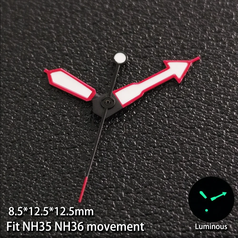 NH35/NH36 Series Hand Pointer Watches Accessories Suitable for NH 35 NH 36 Movement Luminous Watch Hands Easy Lnstallation Parts watch accessories