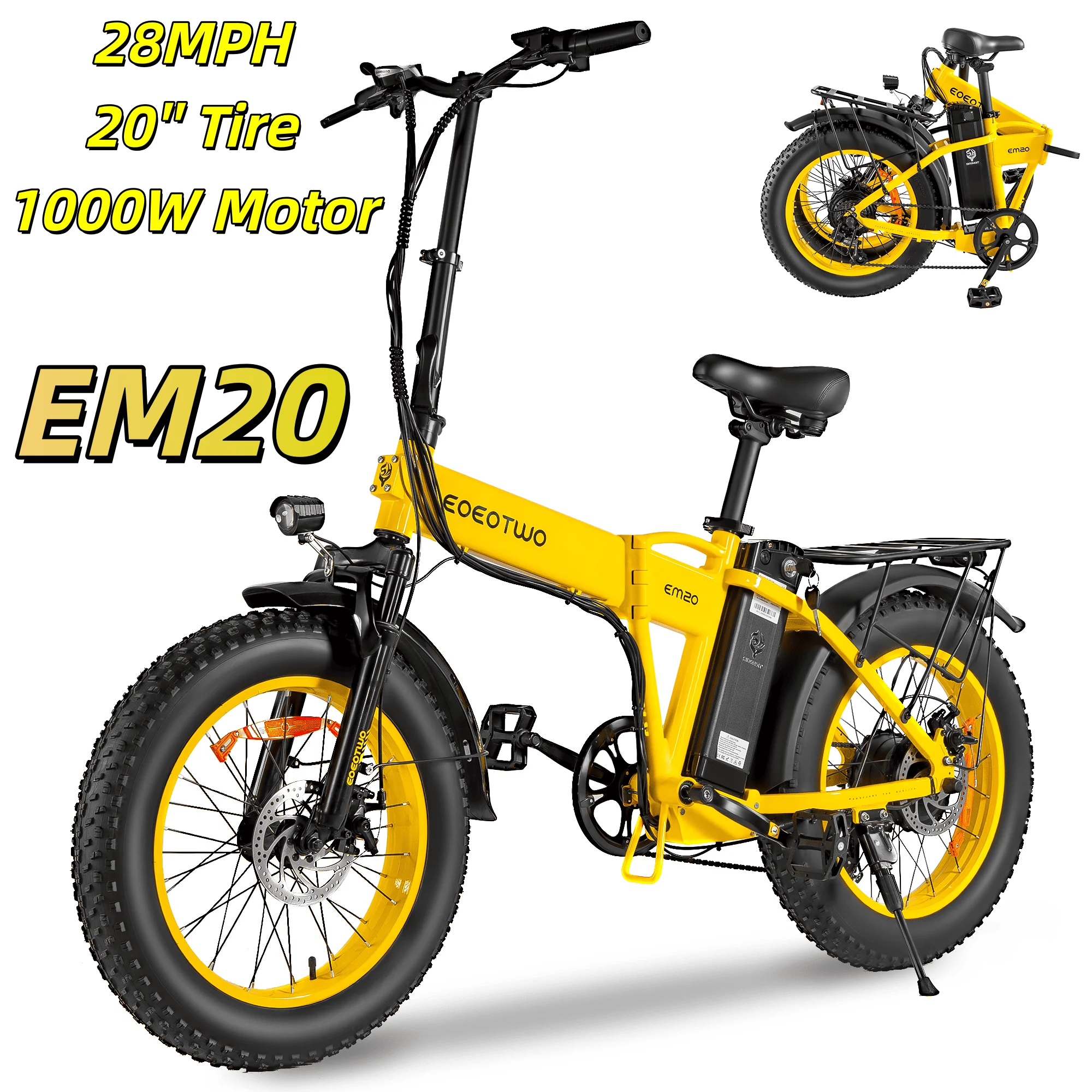 1500W Fat Tire E-Bike 12
