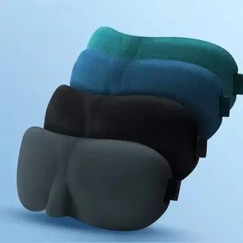 Maschera per Dormire, Mascherina per Occhi, Blocco Luce, Comfort Oculare, Benda Concava per Uomo e Donna, Ausilio per il Riposo Oculare, da Viaggio