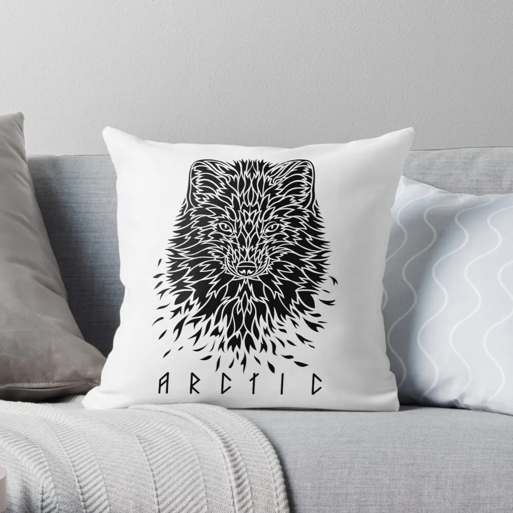 

ARCTIC B Throw Pillow Print Zipper Decorative case Car Cushion Cover Core Not Included