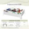 Custom Mole Krtek Cartoon Comic Rectangular Tablecloth Oilproof Table Cloth Cute Little Maulwurf Table Cover 6