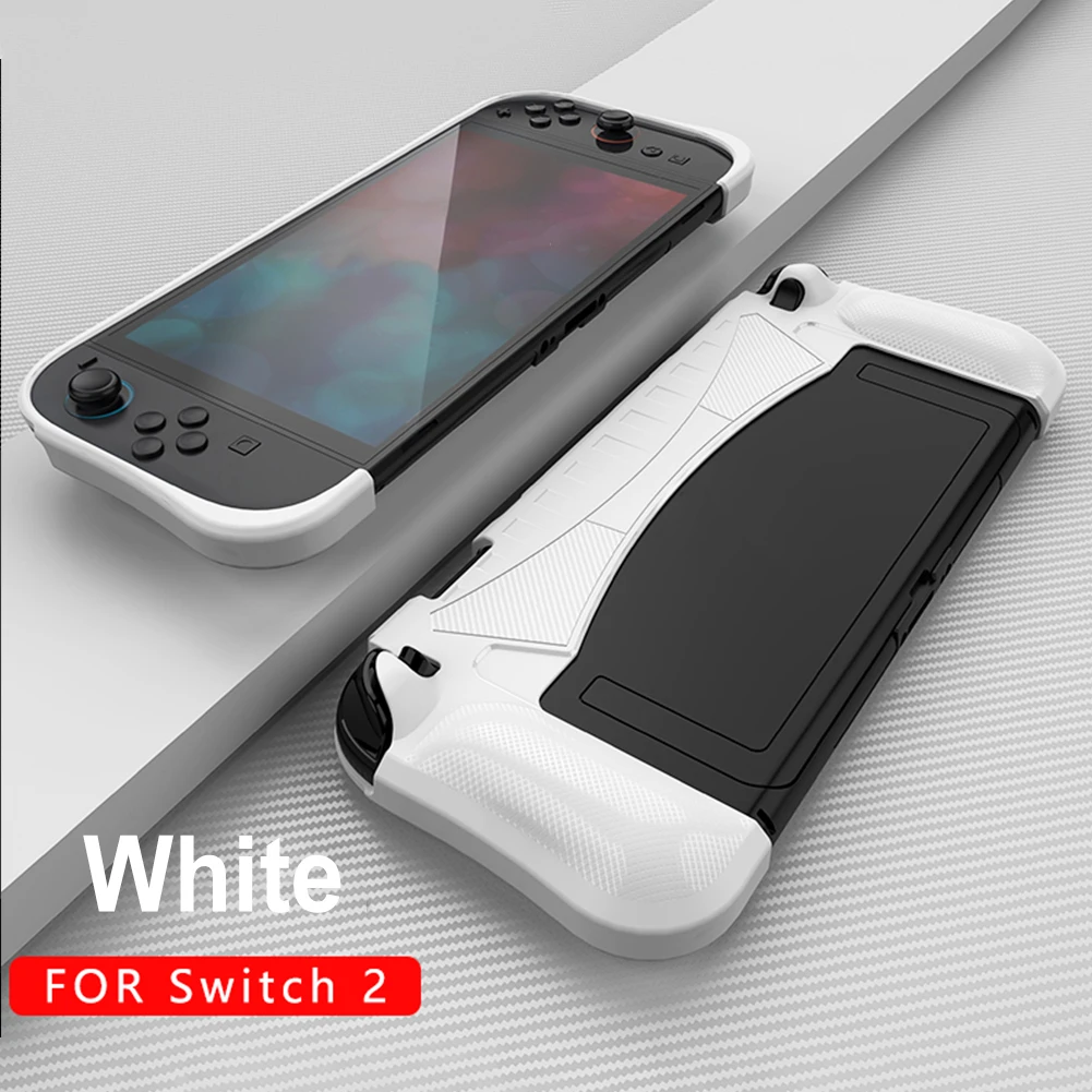 For Nintend Switch 2 Ergonomic Protection Case TPU Soft Handheld Console Shell Shockproof Protect Sleeve Console Accessories