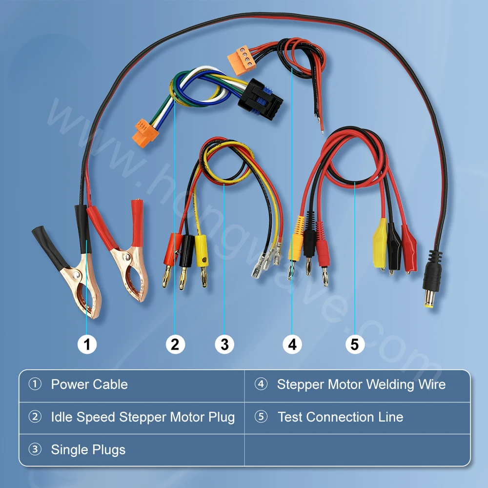 QDB-3A PWM Signal Drive Auto Ignition Coil Tester Solenoid Valve CR Pump Metering Unit Step Motor Electric Throttle Instrument - 34 QDB-3A PWM Signal Drive Auto Ignition Coil Tester Solenoid Valve CR Pump Metering Unit Step Motor Electric Throttle Instrument - 34