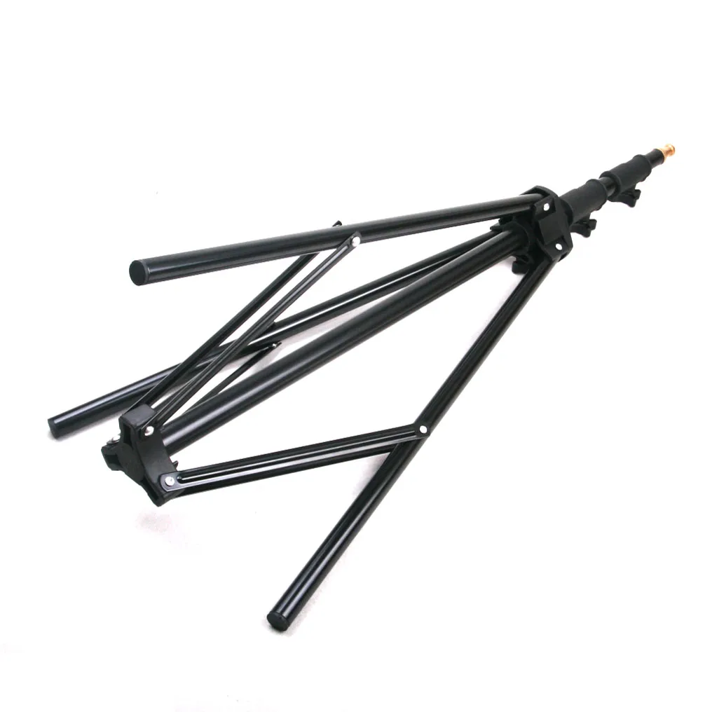 Godox Studio 200cm Spring Inside Thicker Aluminum Photo Video Light Stand 2M With Copper Head 19-25mm Tube