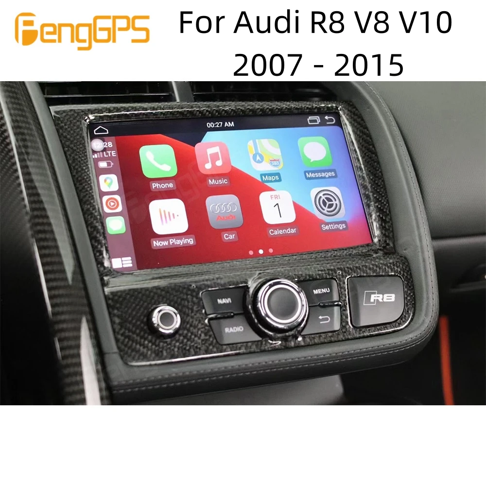 

Автомагнитола для Audi R8 V8 V10 2007-2015, Android, 2Din, стереоприемник, Авторадио, мультимедийный плеер, GPS-навигация, экран головного устройства