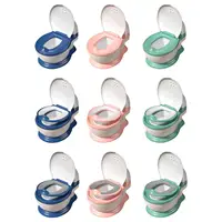 Potty Train Toilet, Toddlers Potty Chair, Comfortable with Pad, Travel Training Transition Potty Seat, Potty for Outdoor 1