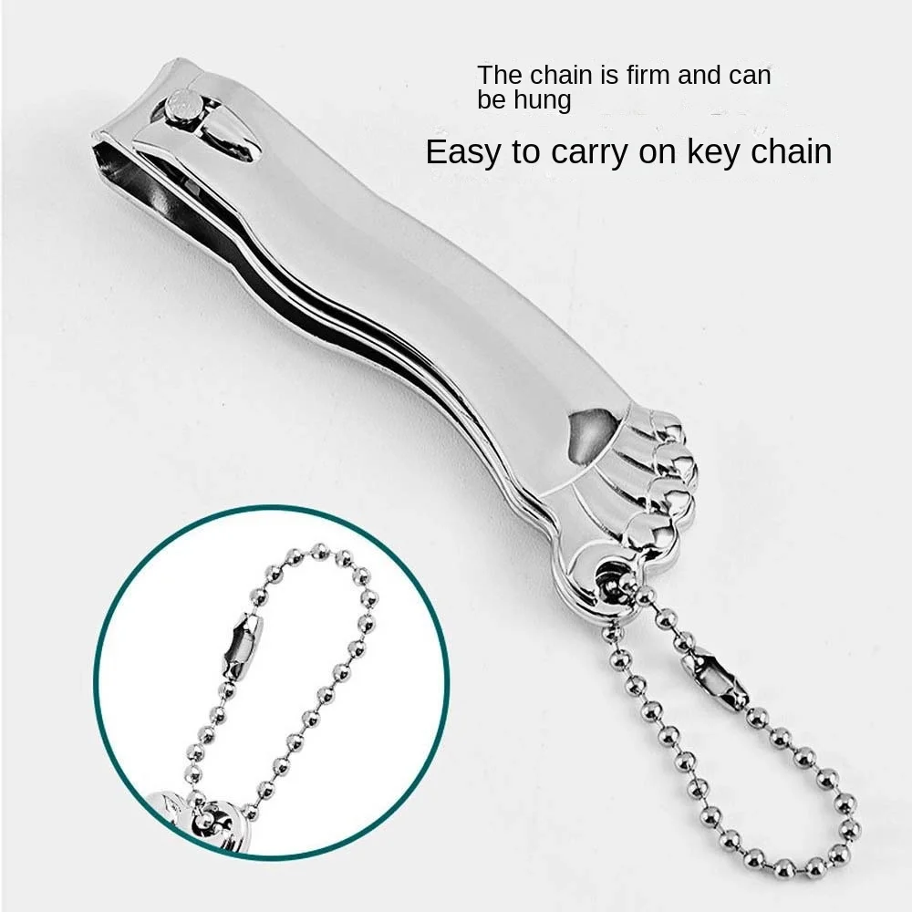 Stainless Steel Nail Clipper Set Hand and Foot Shape Pedicure Tools Nail Cutting Pliers Manicure Anti-skid Toenail Trimmer