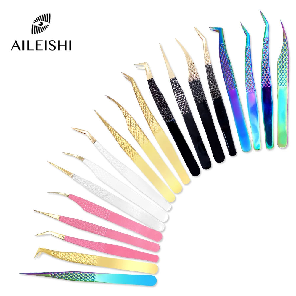 

Пинцет для ресниц из нержавеющей стали, антистатический, для наращивания ресниц