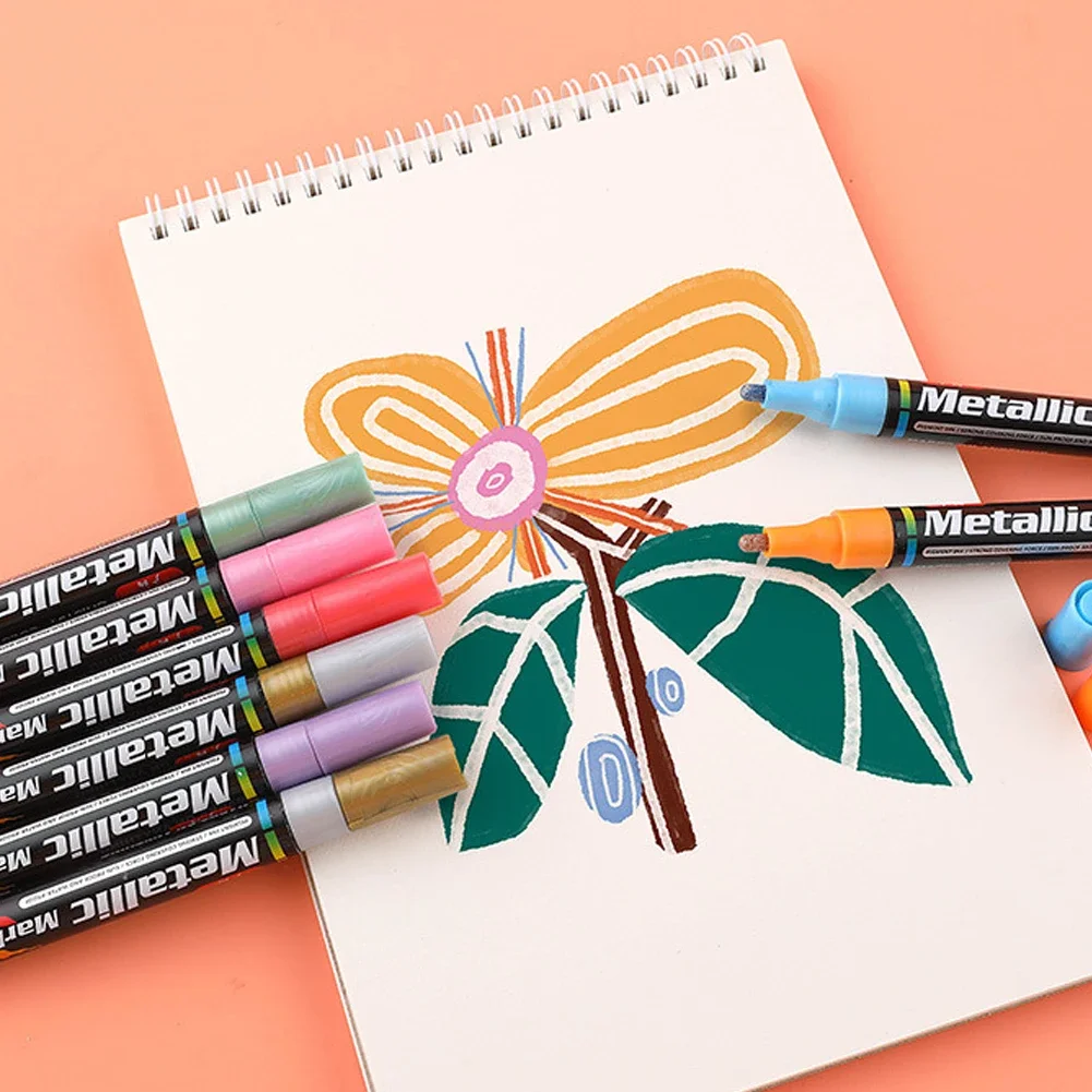 Vehicle Clear Kit Colored Paint Marker Waterproof Car Auto Touch Up Paint Pen Scratch Repair Pen Tire Tread Rubber Fill Remover permanent marker pen marker pens permanent marker paint marker pen markers pen