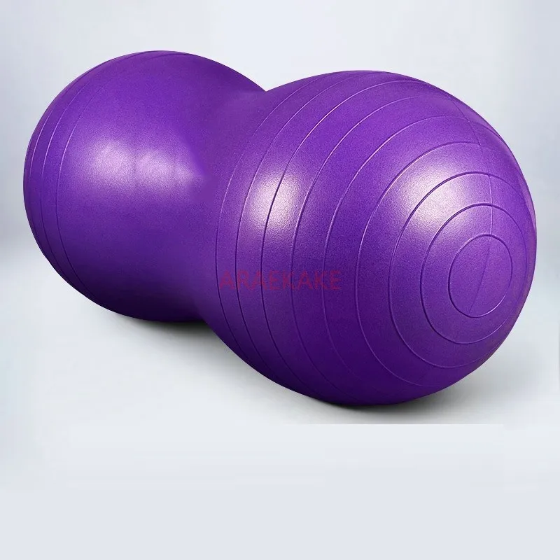 1PCS Peanut ball massage ball thickened explosion-proof waist training fitness yoga capsule sensory balance