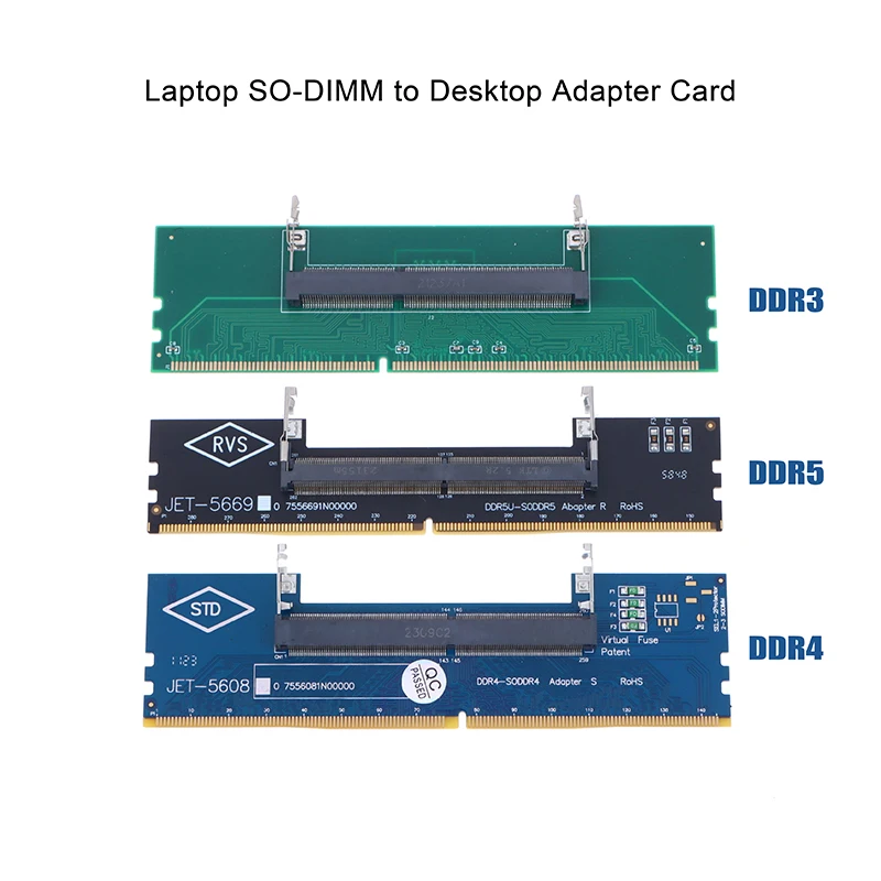 

1 шт., адаптер для ноутбука DDR3 DDR4 DDR5