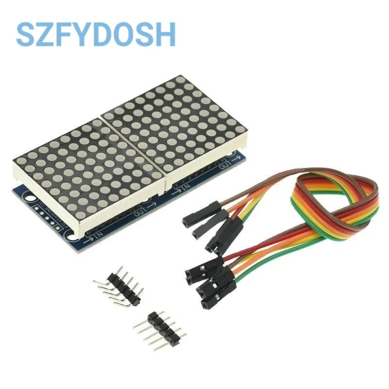 LED Dot Matrix Module for DIY Kit with Cable - 60x60 Display