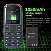 MKTEL  J1280 Feature Phone Strong Torch 1.44" Display Dual SIM Dual Standby MP3 MP4 Radio Bluetooth GPRS 600mAh Battery 2
