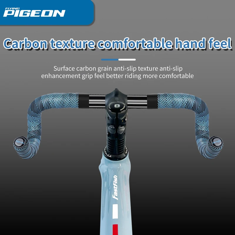 Bicycle Handlebar Tape Mountain Road Bike Soft PU EVA Non-Slip Handle Bar Tape Cycling Shock Absorption Handle Belt