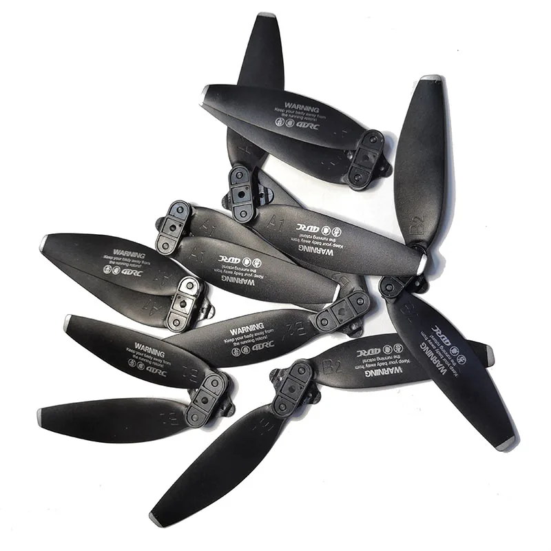 

8PCS 4D-F9 Propeller Blades Props Fast-MINI Maple Leaf Parts for 4DRC F11 F9 RC Drone Quadcopter