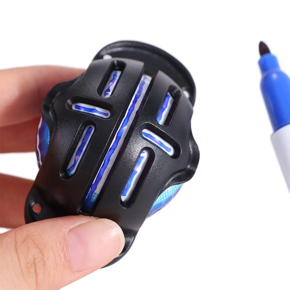 Description Picture 5 of item8Pcs/Set Vibrant Colors Golf Ball Line Marker Set 4 Marking Stencils Precision Golf Balls Alignment Exerciser Line Marker Tool