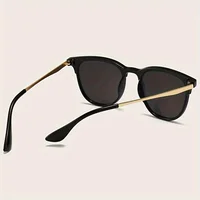 Mode oeil de chat cadre en métal lunettes de soleil femmes marque Desginer lunettes de soleil noir Rivet Cateye femme nuances lunettes UV400 6