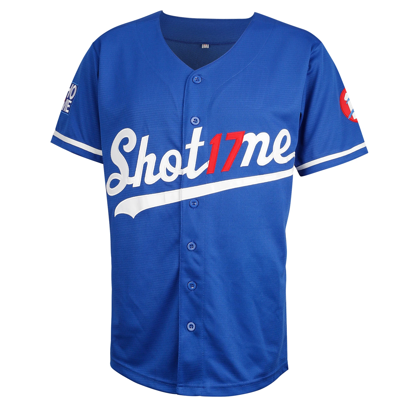 Men's Shotime 17 Ohtani Baseball Jersey Embroidery Sewn Hipster Hip Hop Shirts SHOT17ME