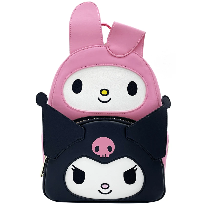 thumbnail image 1 of My Melody Kuromi morada de la serie Sanrio, creativa, almacenamiento, papelería, mini de cuero para estudiantes, regalo de Navidad, 1 of 5