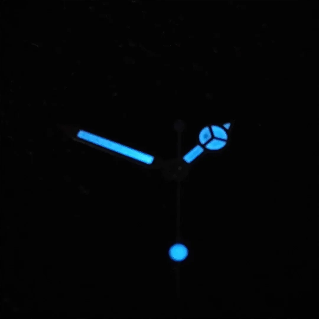 Elegant Blue Luminous Watch Hands Set