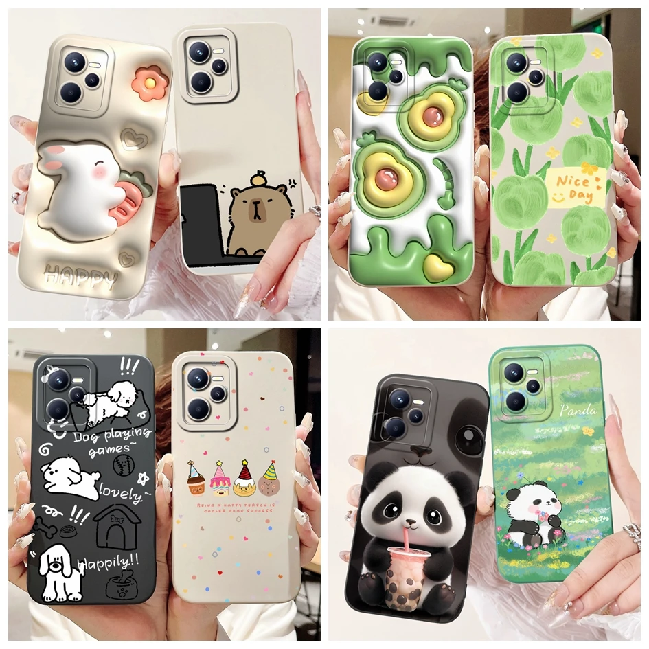 Cute Cartoon Camera Protection Soft Phone Case Cover