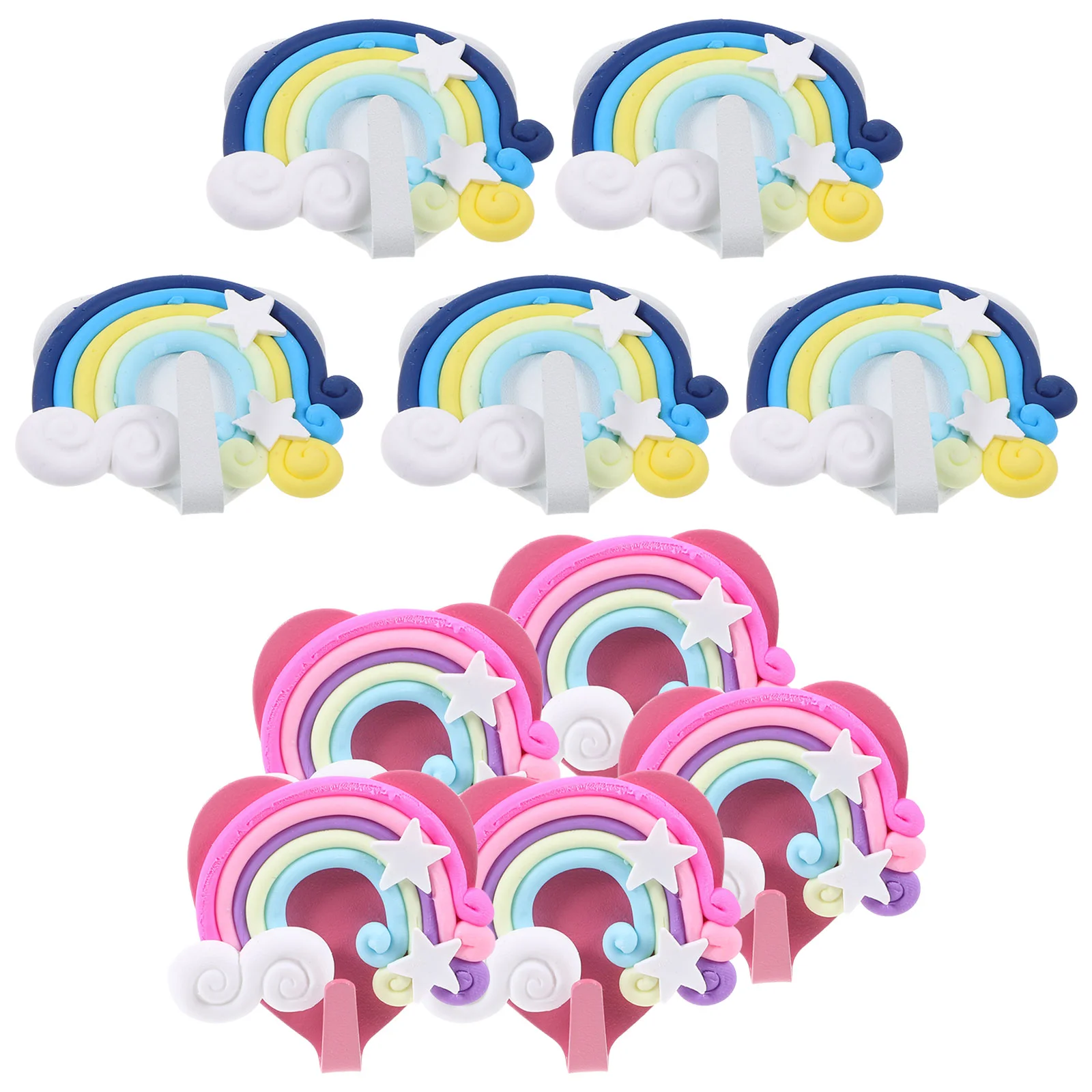 

10 шт., настенные крючки-Вешалки для одежды