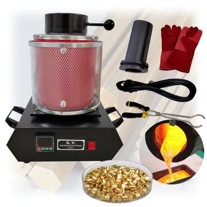 

1kg 2kg 3kg Electric Electric Melting Furnace Mini Melting Furnace Melting Furnaces Iron