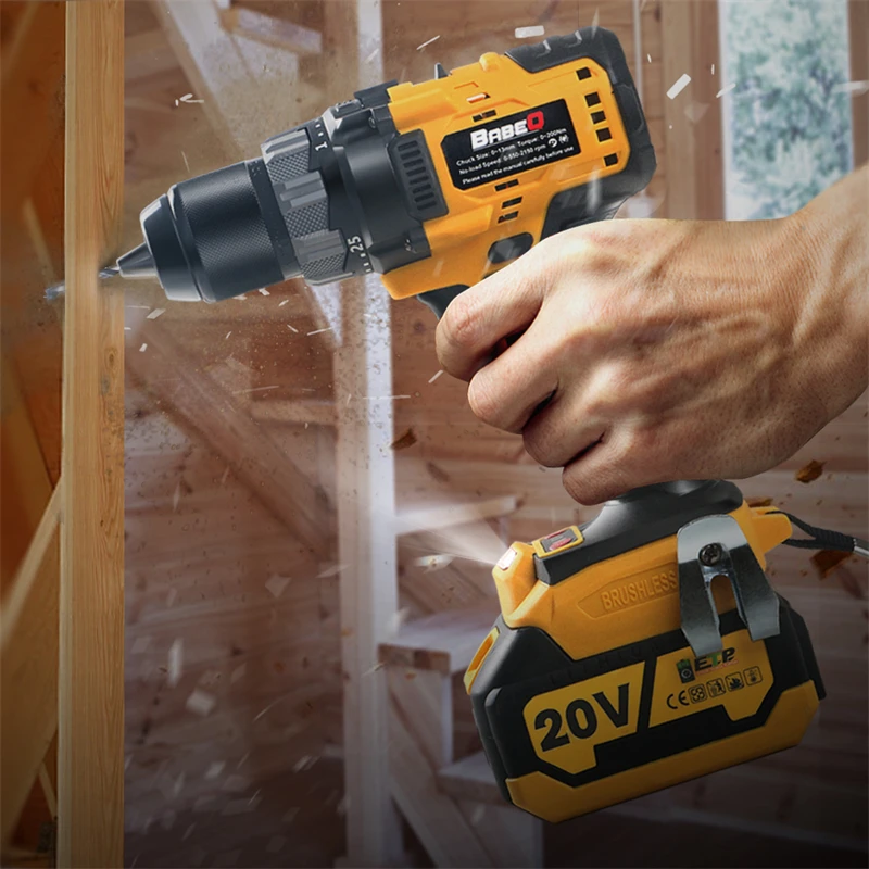 Makita18-21V 배터리 전동 공구용 브러시리스 전기 임팩트 드릴, 3 in 1 전기 무선 스크루 드라이버, 180N.M 토크, 13mm