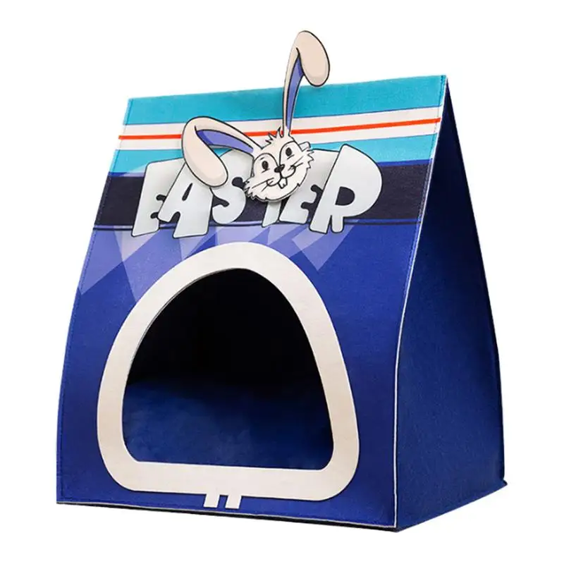 

Felt Cat Bed Outdoor Pet House Thickened Cat Nest Tent Cabin Pet Bed Tent Shelter Cat Kennel Felt Cat Bed Cave pet accessories