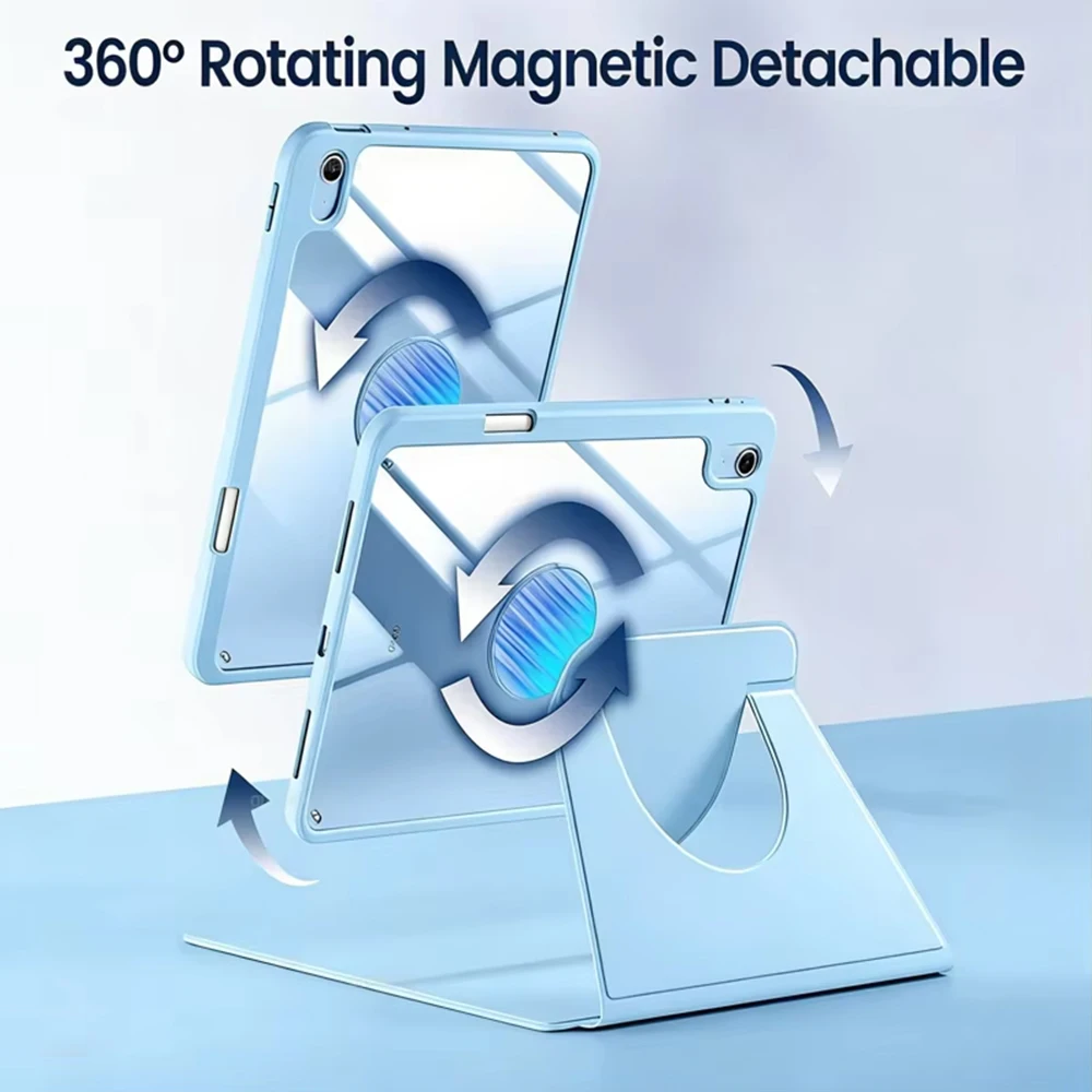 360° Rotatable Acrylic Tablet Case