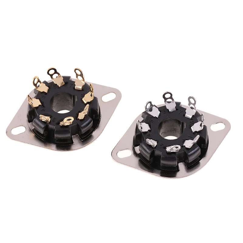 8pin Octal Bakelite Tube Socket Base S8WPF For CV181 5881 6SN7 KT88 EL34 6550 6SL7 KT66 6CA7 5AR4 Vacuum Tube Amplifier 1PCS
