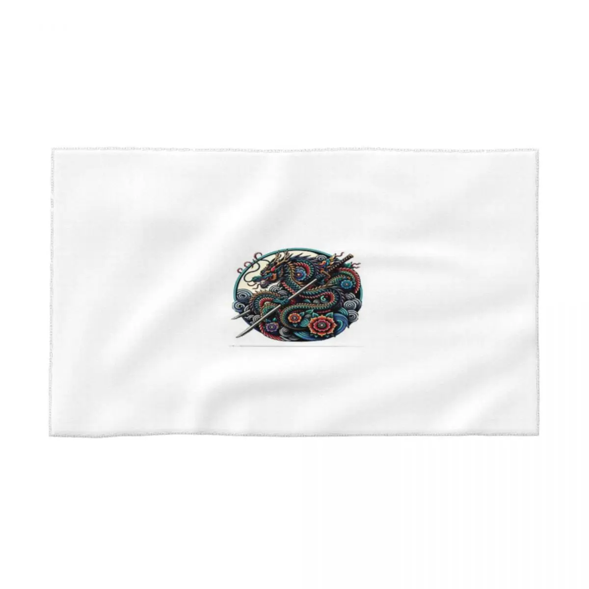 Sakura Splendor A Bold Japanese Tattoo Asciugamani Asciugamani Per Il Viso