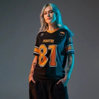 2025 New Formula Racing Short Sleeve T-Shirt For Men And Women Mclaren Oversized V-Neck Breathable Speed Drying Sweatshirt 1